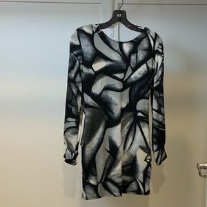 Backstage black dress